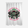 Cthulhu Is Calling-none polyester shower curtain-momma_gorilla