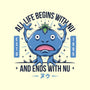 Ends With Nu-none drawstring bag-Alundrart