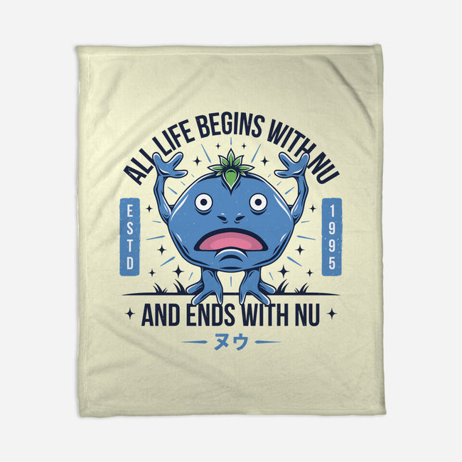 Ends With Nu-none fleece blanket-Alundrart