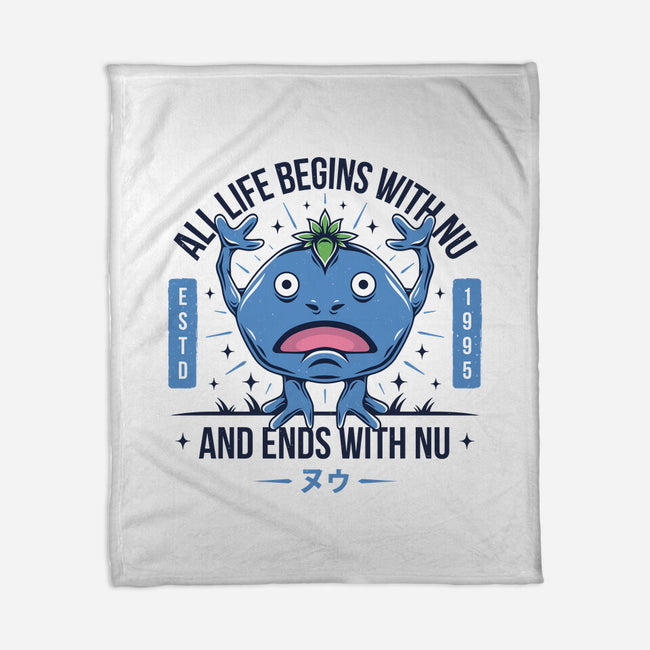 Ends With Nu-none fleece blanket-Alundrart