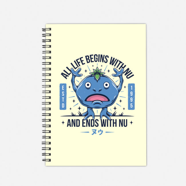 Ends With Nu-none dot grid notebook-Alundrart