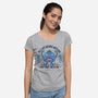 Ends With Nu-womens v-neck tee-Alundrart