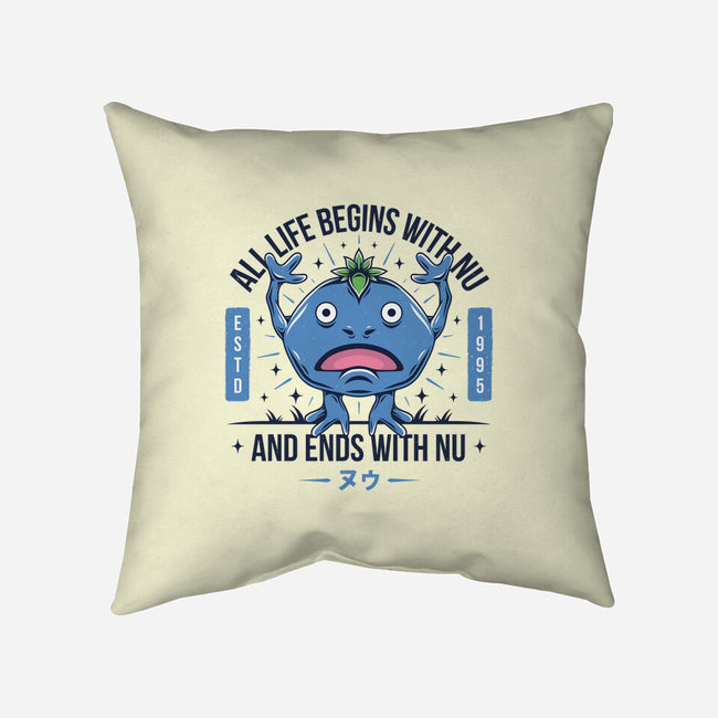 Ends With Nu-none removable cover throw pillow-Alundrart