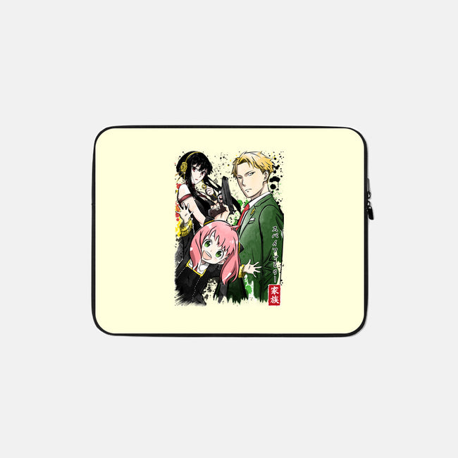 Forger Family-none zippered laptop sleeve-DrMonekers