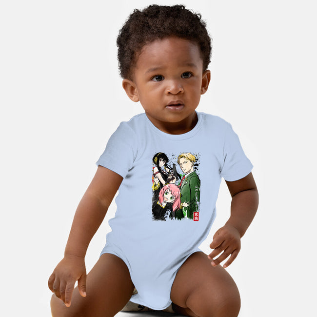 Forger Family-baby basic onesie-DrMonekers