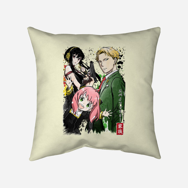 Forger Family-none removable cover throw pillow-DrMonekers