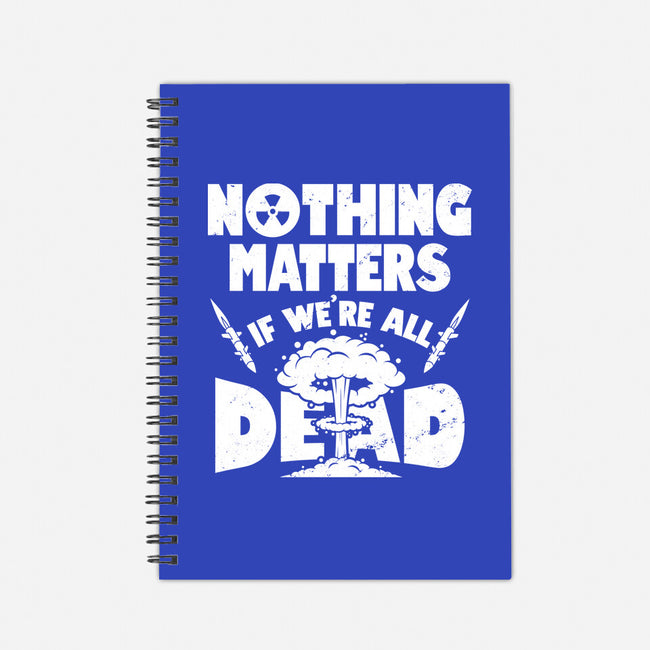 Nothing Matters-none dot grid notebook-Boggs Nicolas