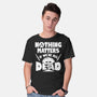 Nothing Matters-mens basic tee-Boggs Nicolas