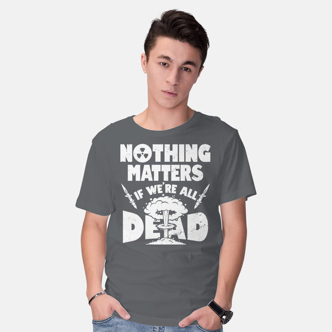 Nothing Matters-mens basic tee-Boggs Nicolas