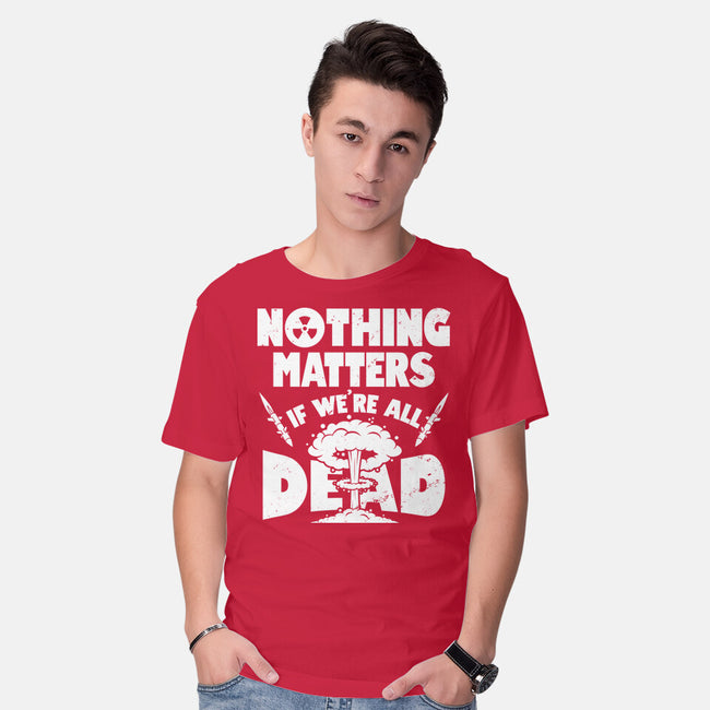 Nothing Matters-mens basic tee-Boggs Nicolas