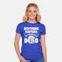 Nothing Matters-womens fitted tee-Boggs Nicolas