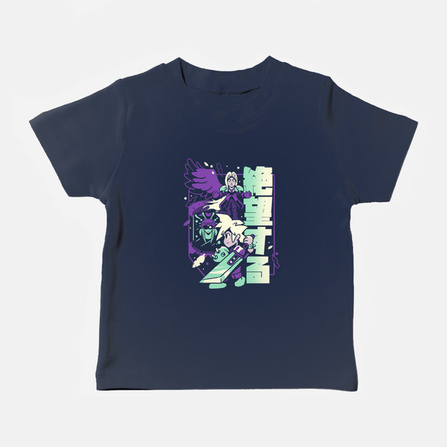 Fight To The End-baby basic tee-Sketchdemao