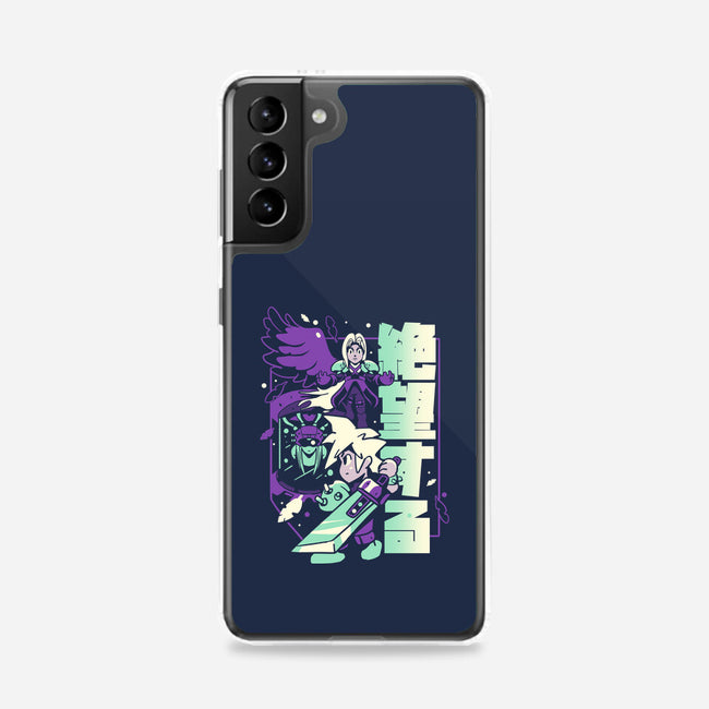 Fight To The End-samsung snap phone case-Sketchdemao