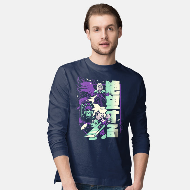 Fight To The End-mens long sleeved tee-Sketchdemao