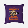 On Mondays We Do Nothing-none removable cover throw pillow-Boggs Nicolas