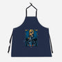 Enter The Aliens-unisex kitchen apron-daobiwan