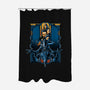 Enter The Aliens-none polyester shower curtain-daobiwan