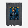 Enter The Aliens-none polyester shower curtain-daobiwan