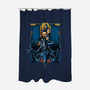 Enter The Aliens-none polyester shower curtain-daobiwan