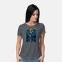 Enter The Aliens-womens basic tee-daobiwan