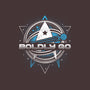 Boldly Into Space-none glossy sticker-Logozaste