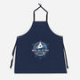 Boldly Into Space-unisex kitchen apron-Logozaste
