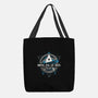 Boldly Into Space-none basic tote bag-Logozaste