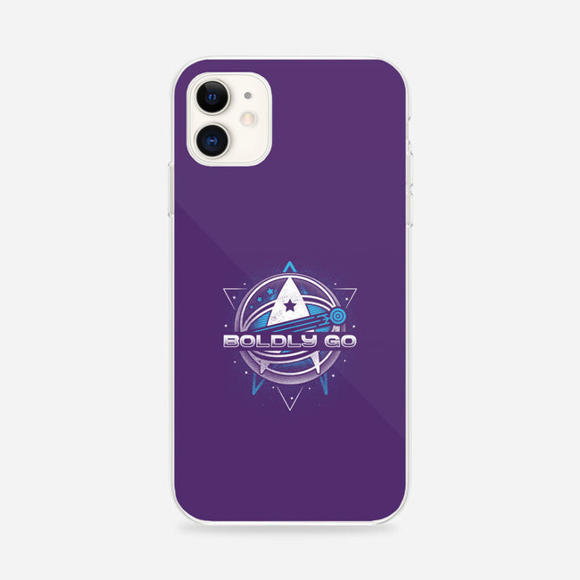 Boldly Into Space-iphone snap phone case-Logozaste