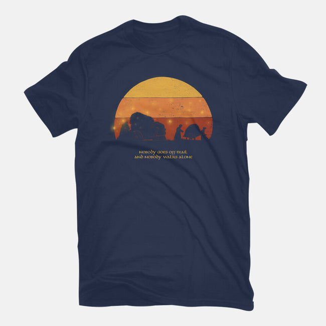 Nobody Walks Alone-youth basic tee-zawitees