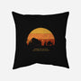 Nobody Walks Alone-none removable cover w insert throw pillow-zawitees