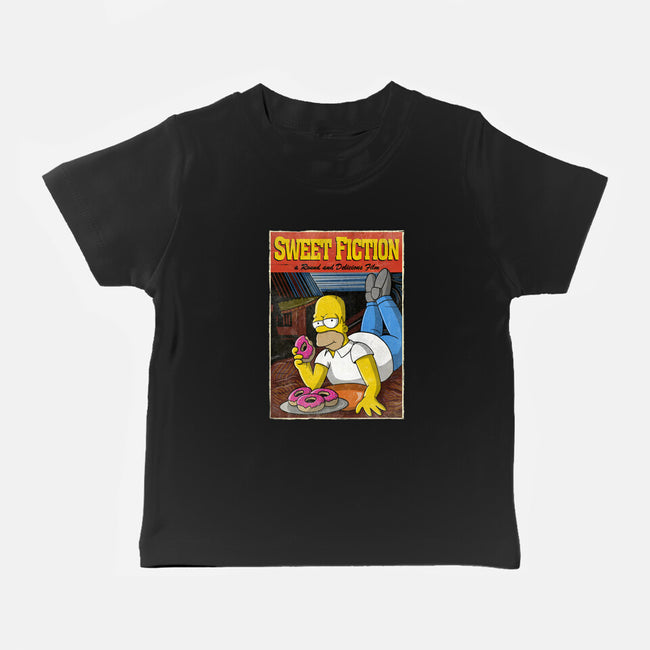 Sweet Fiction-baby basic tee-NMdesign