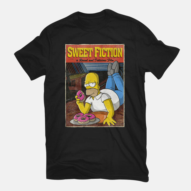 Sweet Fiction-womens basic tee-NMdesign