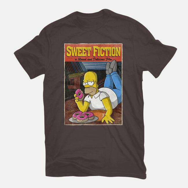 Sweet Fiction-womens basic tee-NMdesign