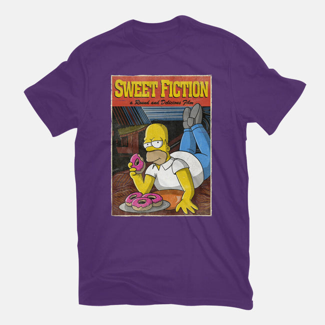 Sweet Fiction-womens basic tee-NMdesign