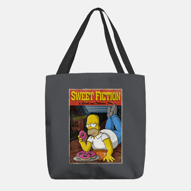 Sweet Fiction-none basic tote bag-NMdesign