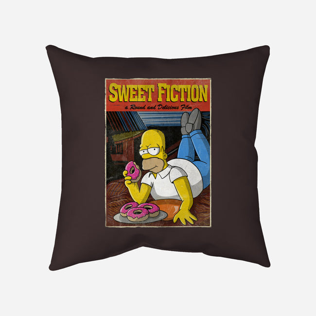 Sweet Fiction-none removable cover w insert throw pillow-NMdesign