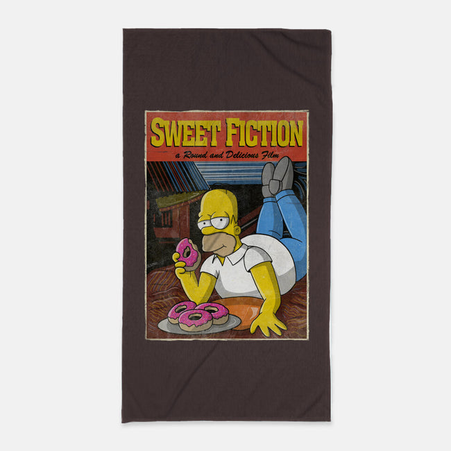 Sweet Fiction-none beach towel-NMdesign