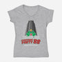 Nakatomi Christmas Party '88-womens v-neck tee-RoboMega