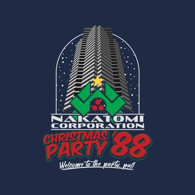 Nakatomi Christmas Party '88-none removable cover w insert throw pillow-RoboMega