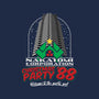 Nakatomi Christmas Party '88-womens v-neck tee-RoboMega