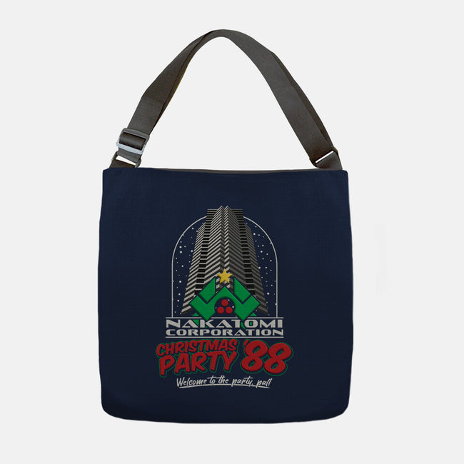 Nakatomi Christmas Party '88-none adjustable tote bag-RoboMega