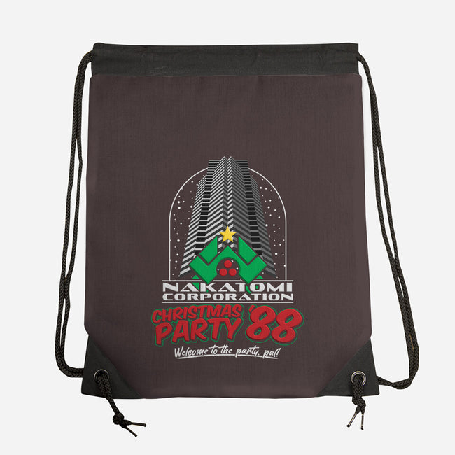 Nakatomi Christmas Party '88-none drawstring bag-RoboMega