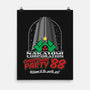 Nakatomi Christmas Party '88-none matte poster-RoboMega