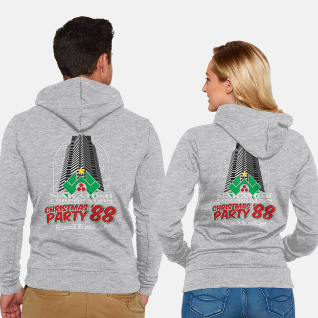 Nakatomi Christmas Party '88-unisex zip-up sweatshirt-RoboMega