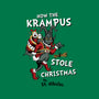 How The Krampus Stole Christmas-none removable cover w insert throw pillow-Nemons