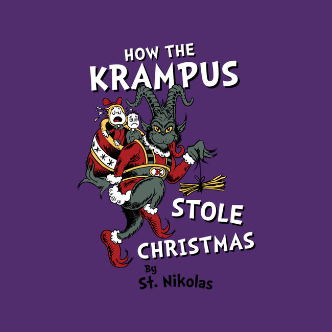 How The Krampus Stole Christmas-none beach towel-Nemons