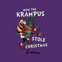 How The Krampus Stole Christmas-womens off shoulder sweatshirt-Nemons
