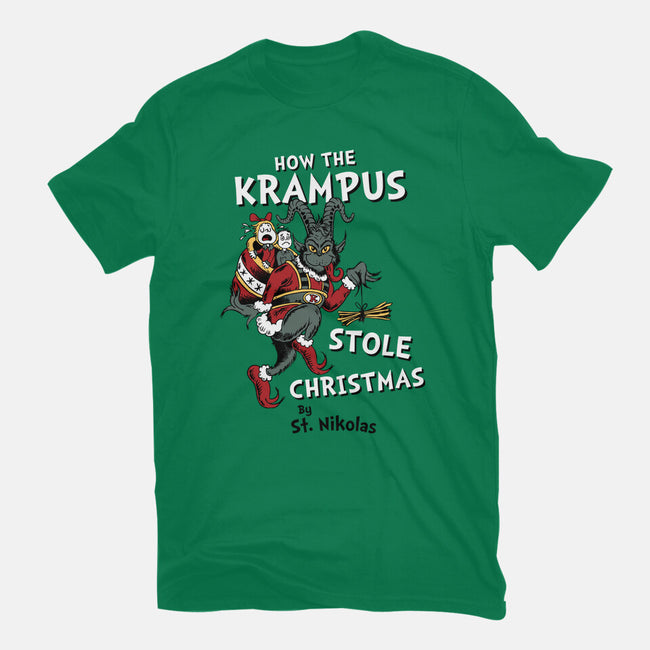How The Krampus Stole Christmas-mens heavyweight tee-Nemons