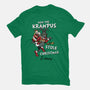 How The Krampus Stole Christmas-womens fitted tee-Nemons