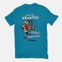 How The Krampus Stole Christmas-womens fitted tee-Nemons